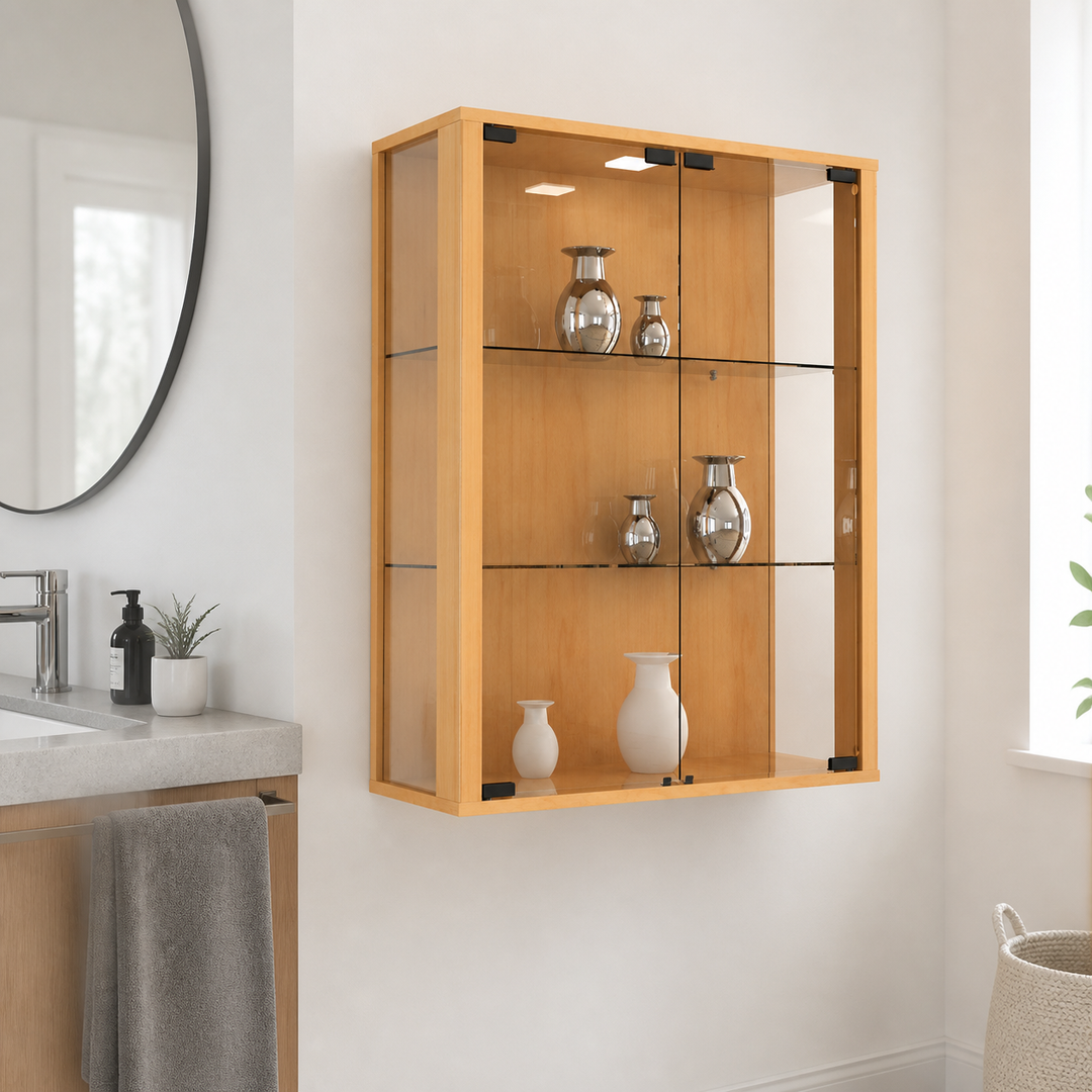 Overskab "Udina" Med Led – supplerende neutral dagslysscene