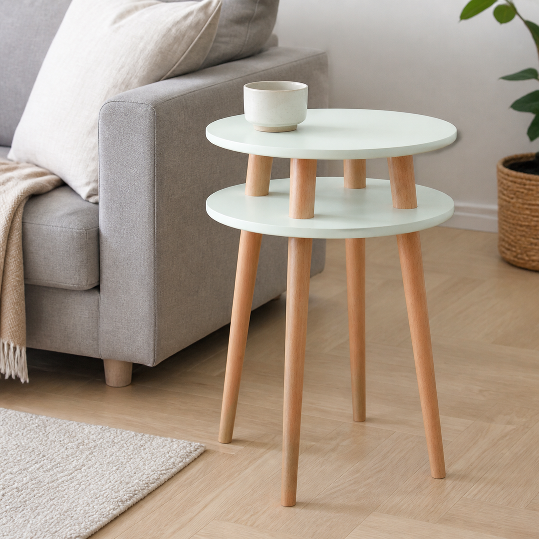 UFO Sidebord diameter 45cm x H 61cm Fleeting Mint – materiale- eller konstruktionsdetalje