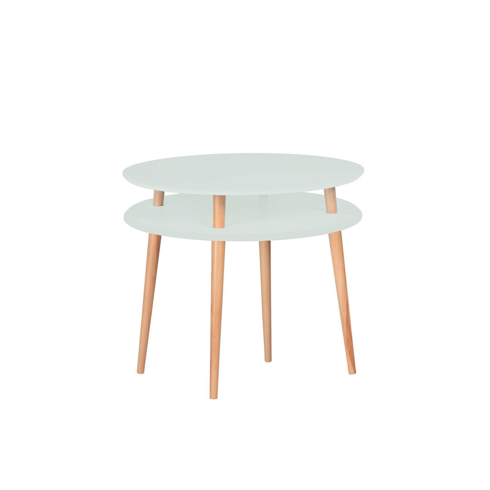 UFO Sofabord diameter 70cm x højde 61cm Fleeting Mint – eksakt packshot på hvid baggrund