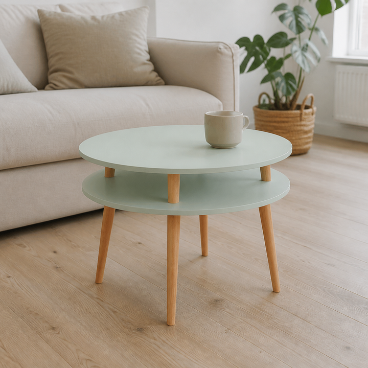 UFO Sofabord diameter 70cm x højde 61cm Fleeting Mint – materiale- eller konstruktionsdetalje