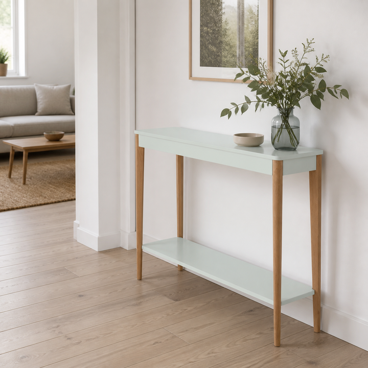 ASHME Konsolbord 105x35cm - Fleeting Mint – anden naturlig anvendelse eller vinkel