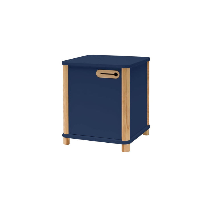 ASHME Skrivebordsskab B 42 x D 42 x H 48cm - Marineblå – eksakt packshot på hvid baggrund
