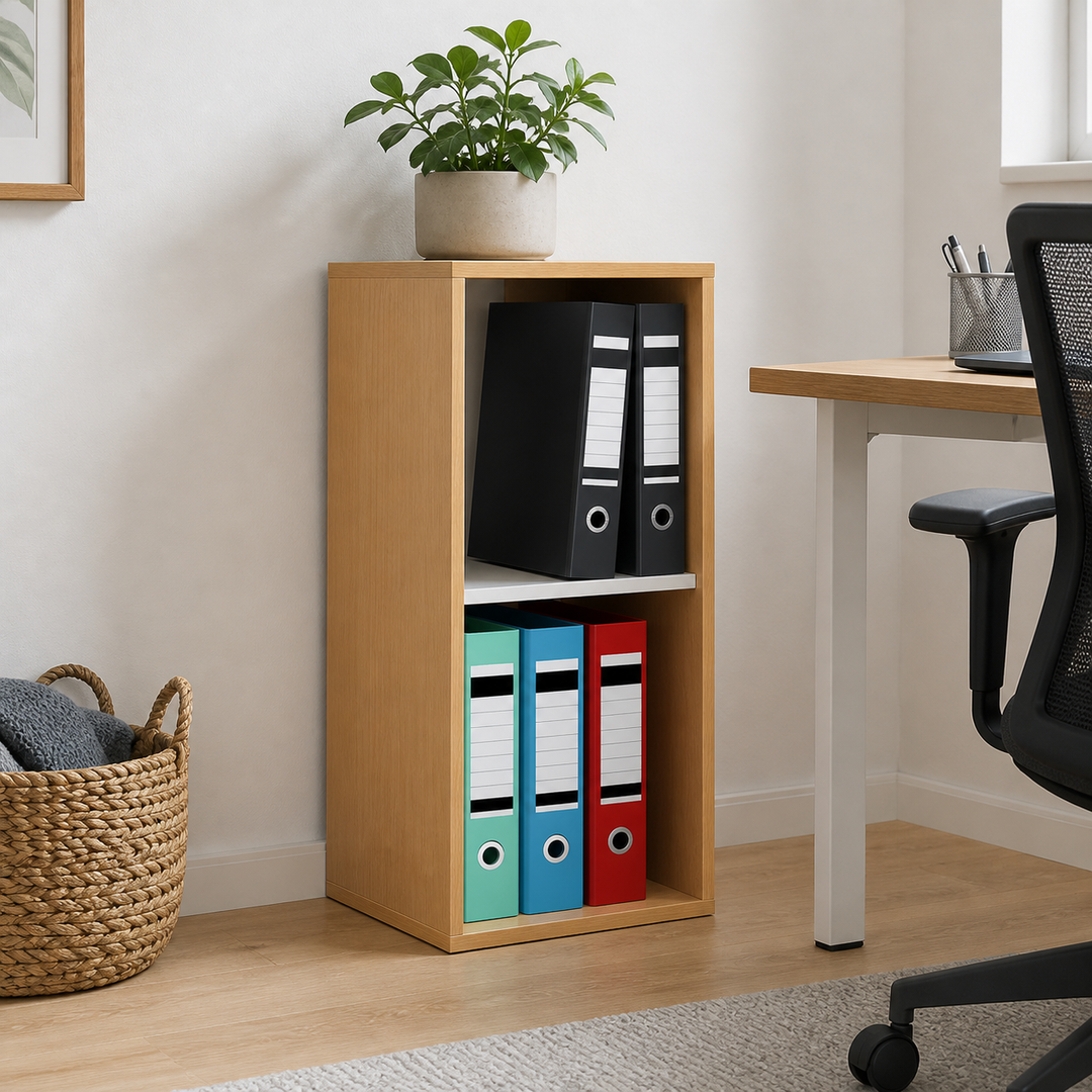 Hylde "Lona Il, 74 x 35 x 37 cm – supplerende neutral dagslysscene