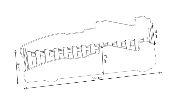 FORMULA børneseng 160 x 80 cm