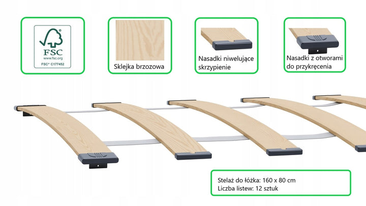 FORMULA børneseng 160 x 80 cm