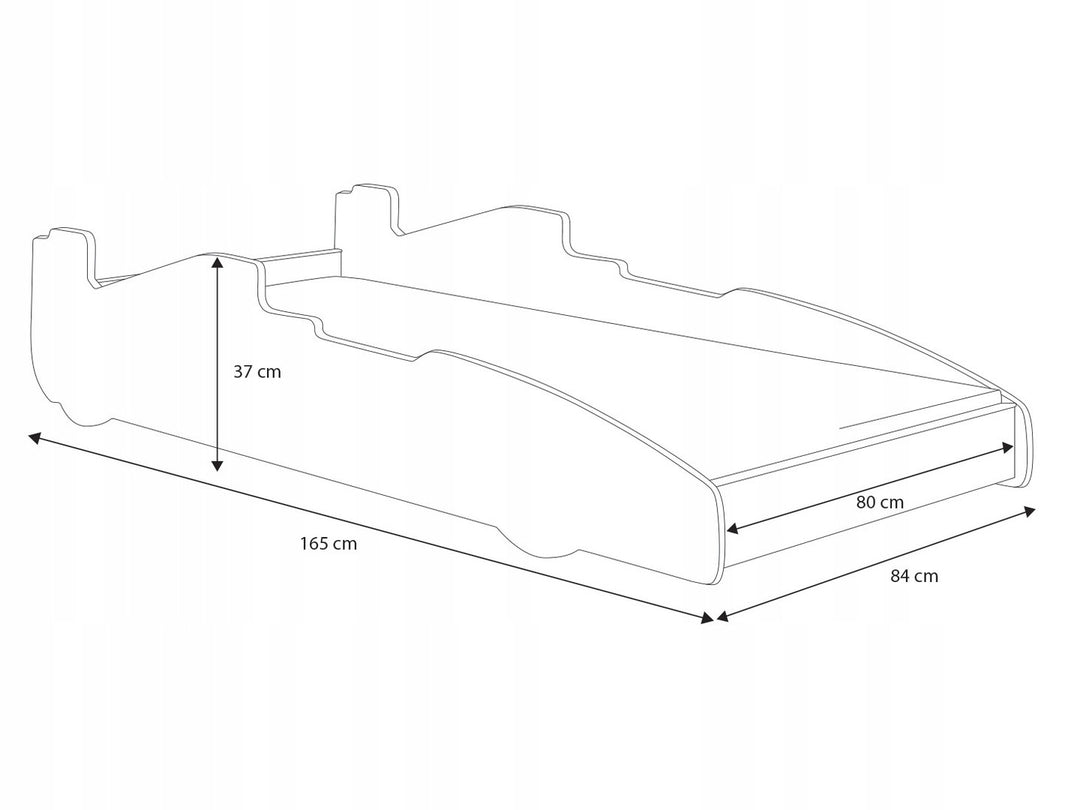 FORMULA børneseng 160 x 80 cm
