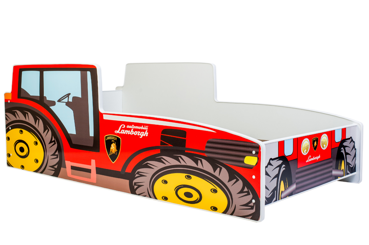Børneseng Tractor rød 160x80