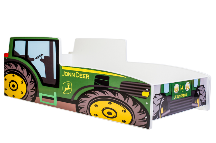 Traktor børneseng grøn 160x80