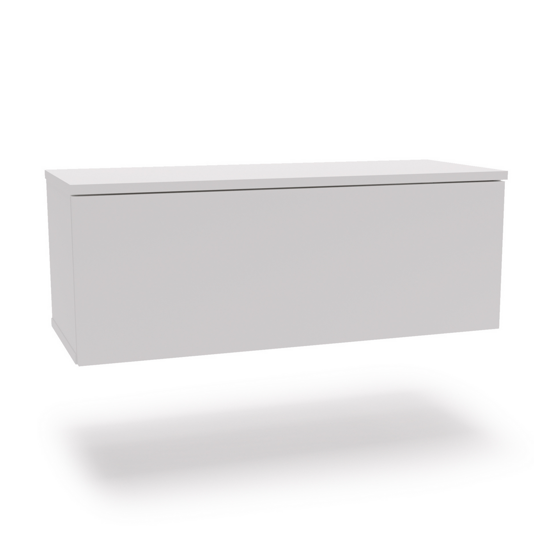 RTV-skab Nicole 80 cm - farve hvid