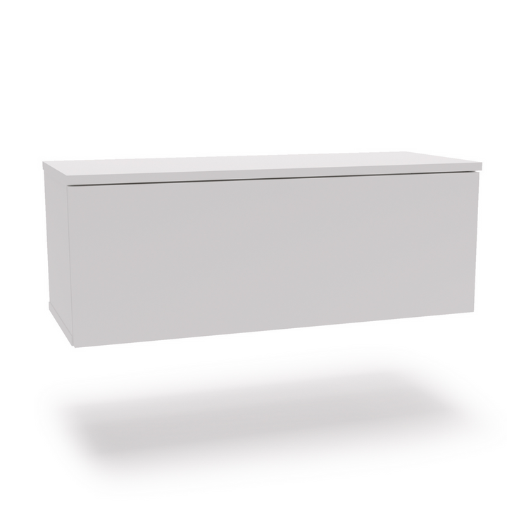 RTV-skab Nicole 80 cm - farve hvid