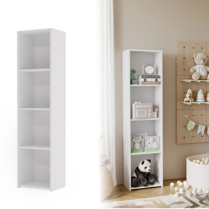 Reol LONI 160x40 cm - farve hvid