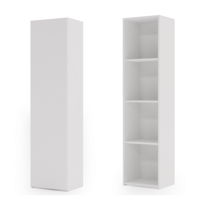 Massiv reol LONI 160x40 cm - farve hvid