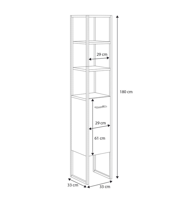 AURA badeværelsespiedestal
