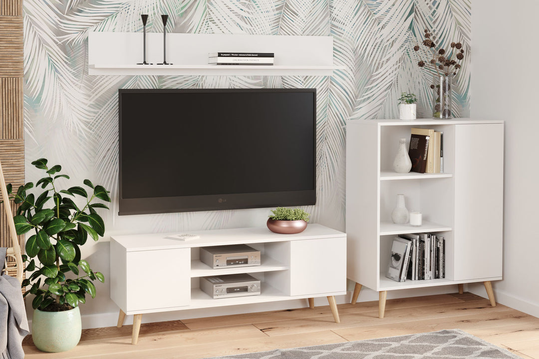 Hylde hvid 100 cm - hvid