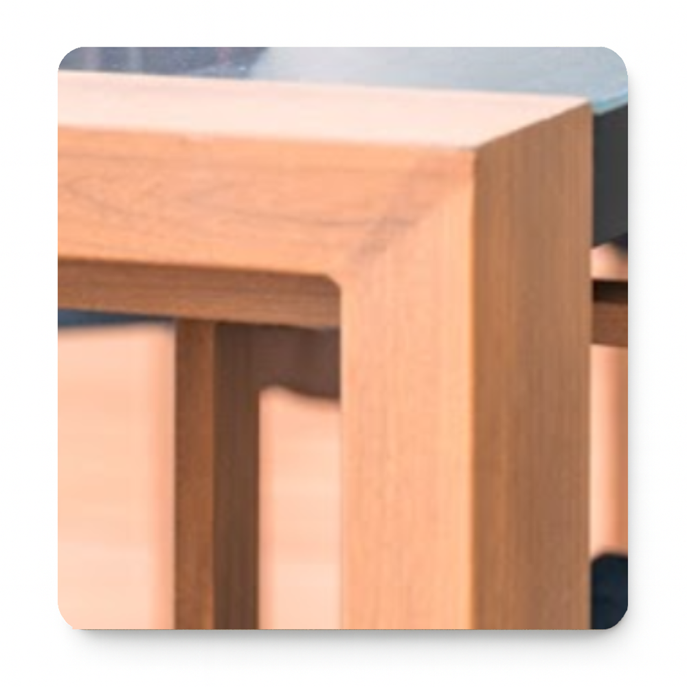 Elegant spisebordsæt til terrasse og have – 8 personer