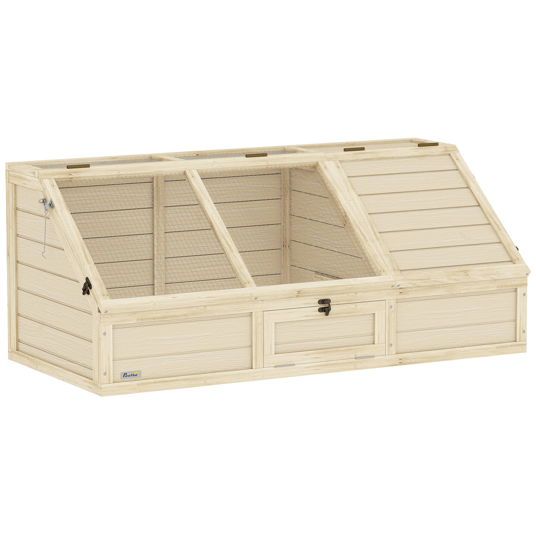 Skildpaddekasse, udendørs skildpaddeindhegning, bundløst design, let at åbne, skildpaddehus, natur