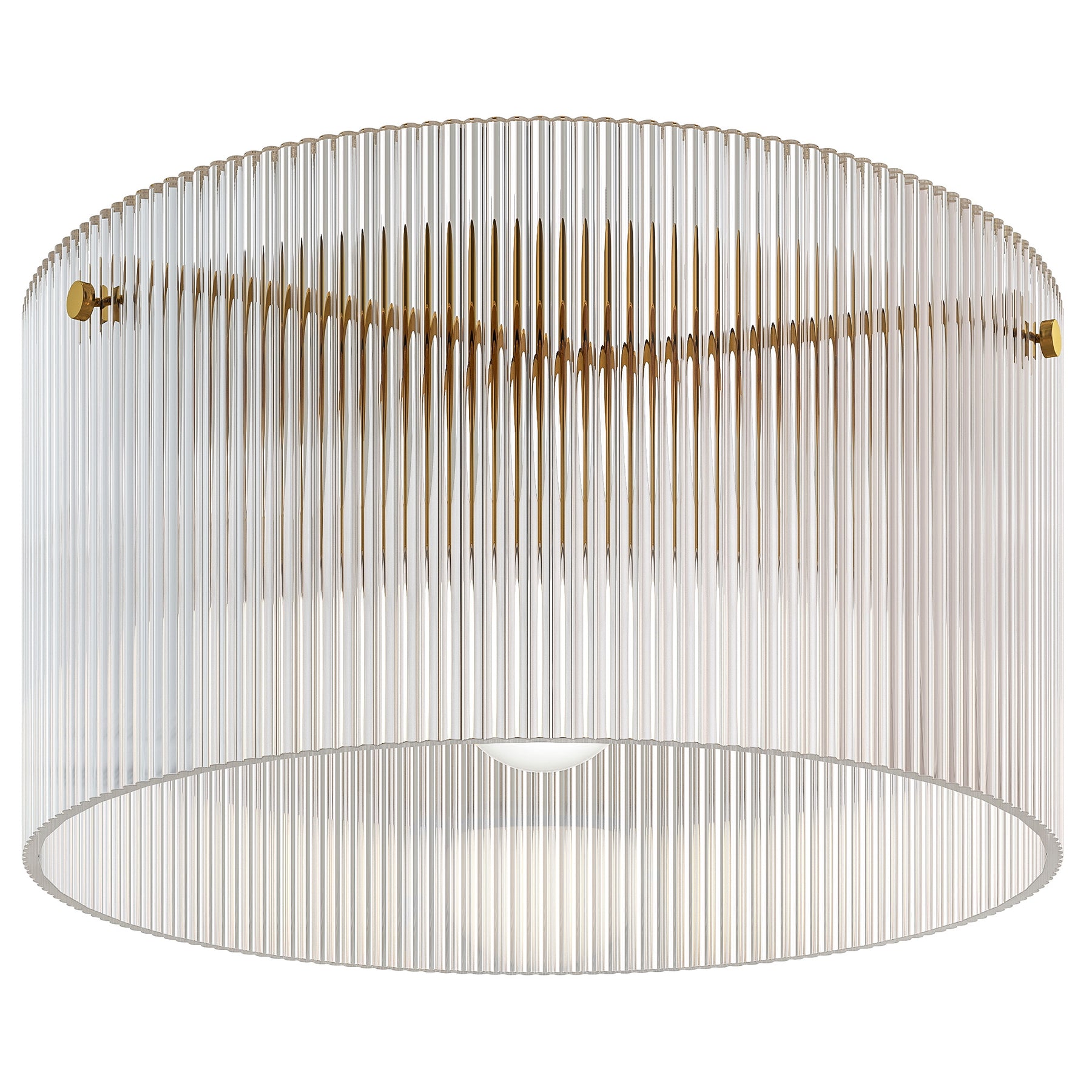 Loftslampe med akrylskærm