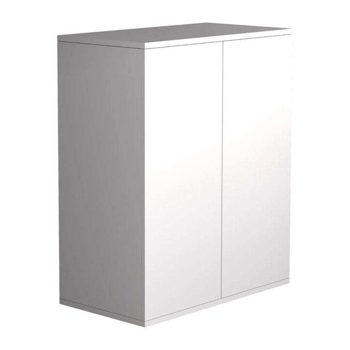 Kommode med push-to-open, 73x60x32 cm, hvid - Dalosa