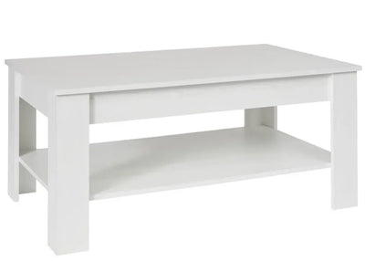 Koryne mat hvid 2-delt sofabord B 110 x H 47 x D 65 cm