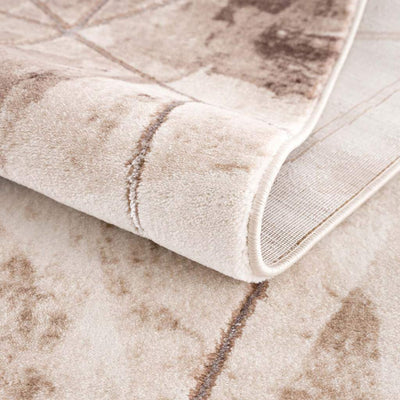 Tæppe Noa 9294 Beige 120 cm Rundt