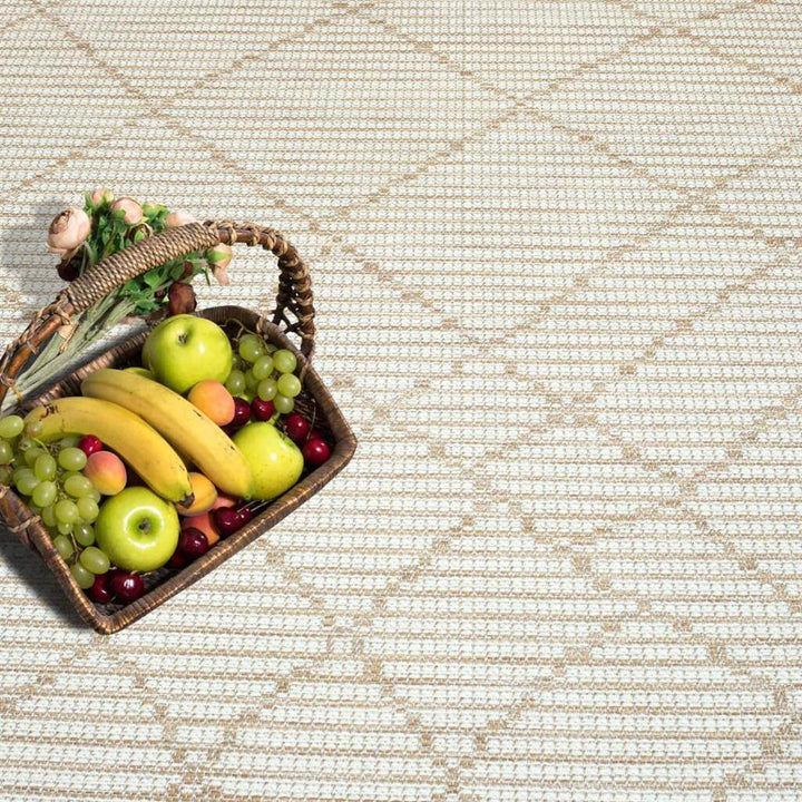 Gulvtæppe Palm 3526 Beige 60X110