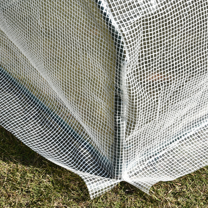Minidrivhus, vejrbestandigt, let at transportere, 99 cm x 71 cm x 60 cm, polytunnel, grøn