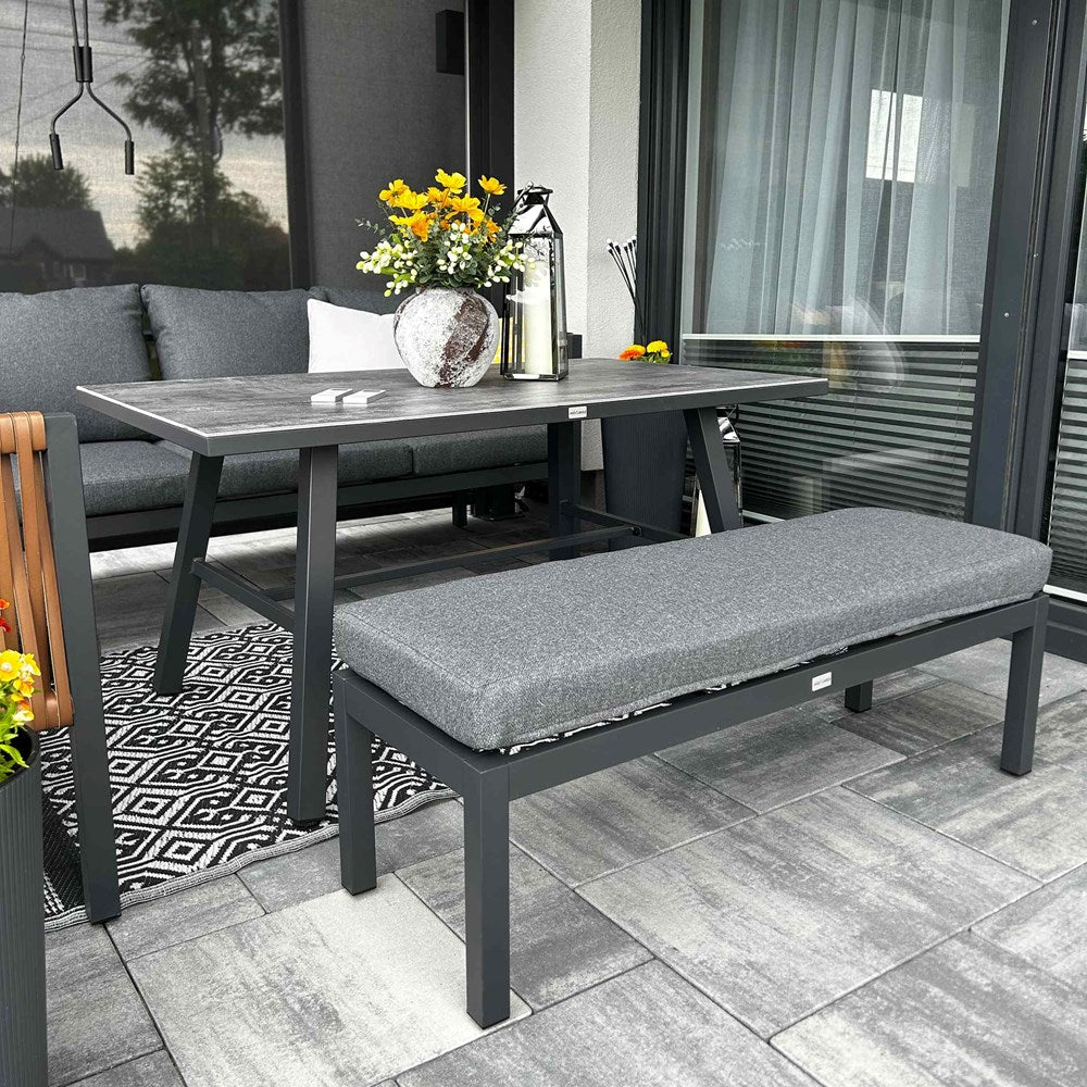 Spisehavesæt til terrasse og have – 6 personer