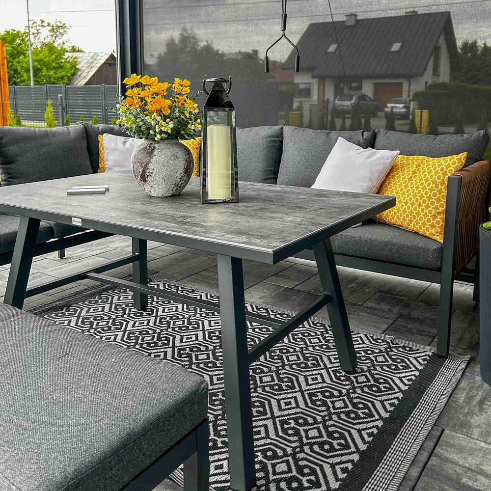 Spisehavesæt til terrasse og have – 6 personer