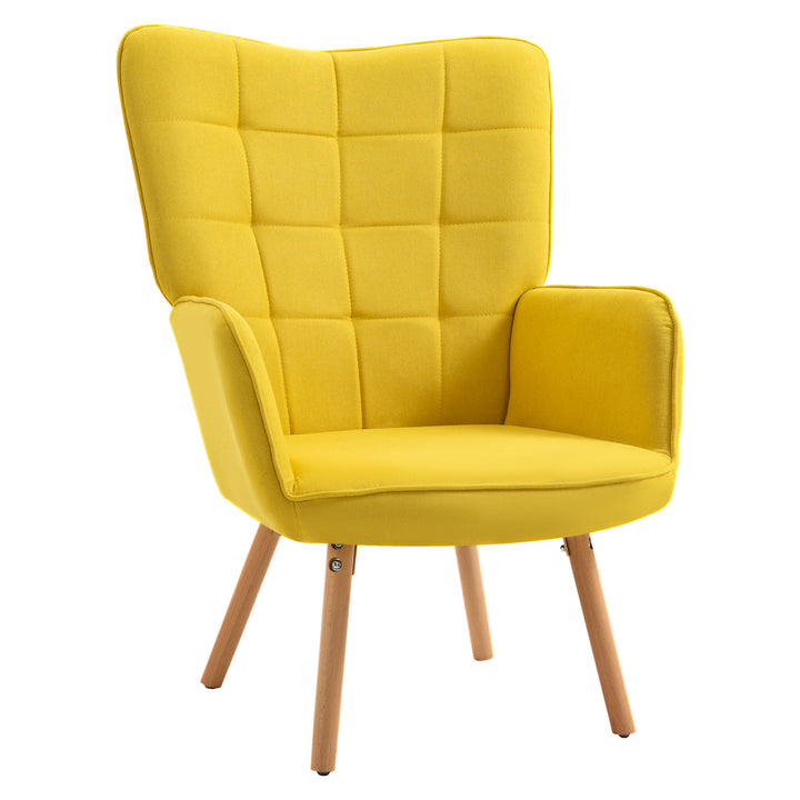 Stuestol, enkelt lænestol med ryglæn, fløjl polyester, skum, bøgetræ, 71 x 76 x 101 cm, grå