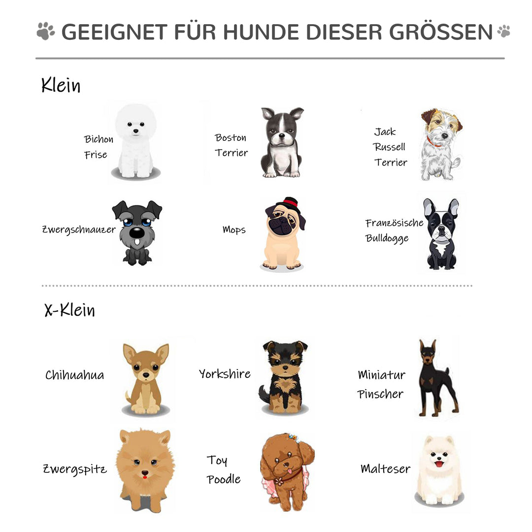 Kæledyrstrappe, kæledyrsmåtte, 2 trin, foldbar, op til 7 kg, hundetrappe, trappe, måtte til katte og hunde, grå, L45 x B39 x H20 cm
