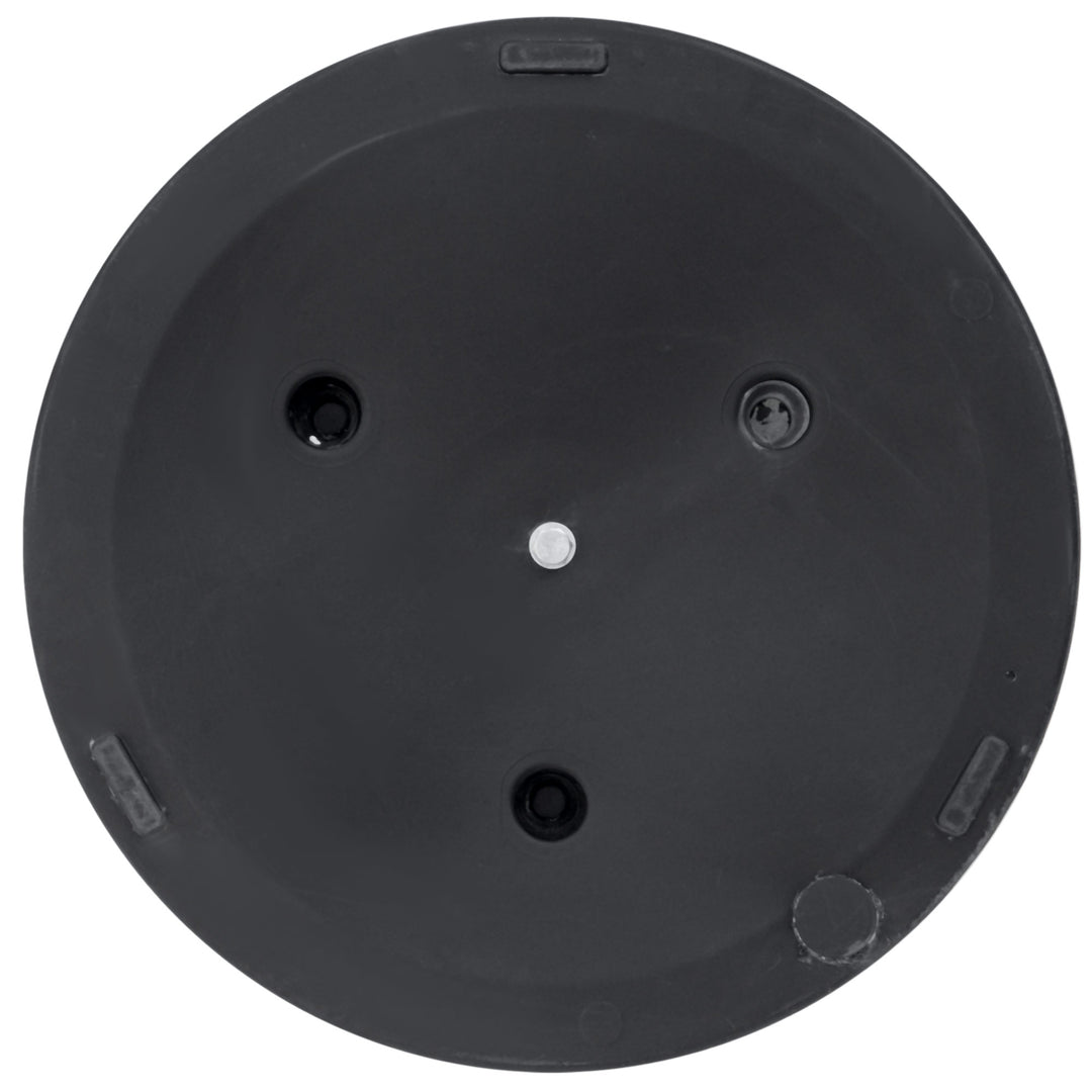 Parasolfod 14 kg, rund parasolfod, parasolvægt til parasoller med en rørdiameter på 35-48 mm, til altan, terrasse, have, sort