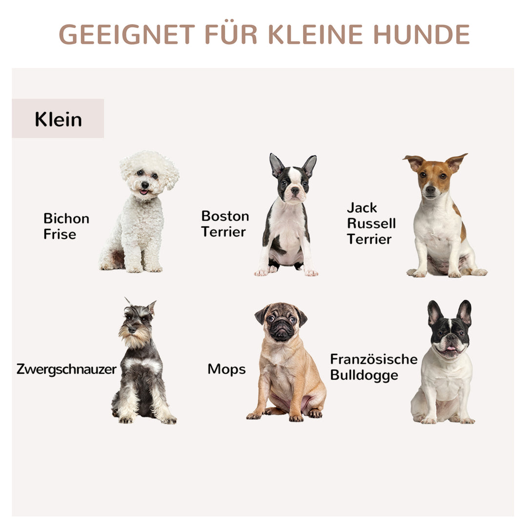 Hundebur, møbler med 3 døre, hundehus, hundebur til hjemmet, 78 x 53 x 59,3 cm, hvid