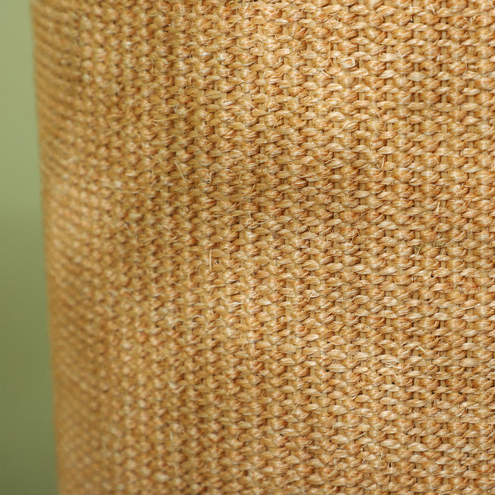 Kradsetræ med masser af plads, plysbetræk, sisaloverflade, 35 x 60h cm, brun-beige, 10 kg