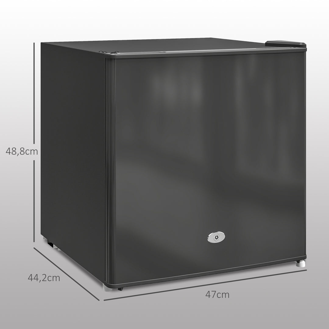 Minifryser 35 l fryseboks elektrisk fritstående 45 w minifryser 47 x 44,2 x 48,8 cm sort