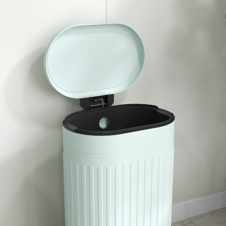 30L pedalspand med låg, aftagelig inderspand, soft-close-funktion, 36,5 x 31,2 x 60,8 cm, grøn