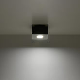 Loftslampe MONO 1 sort