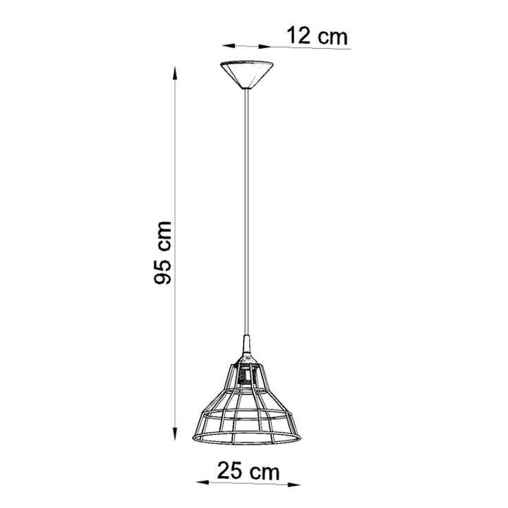 Vedhæng lampe ANATA hvid