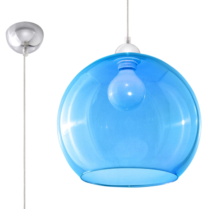 Vedhæng lampe BALL blå