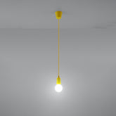 Vedhængslampe DIEGO 1 gul