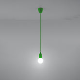 Vedhæng lampe DIEGO 1 grøn