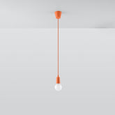 Vedhæng lampe DIEGO 1 orange