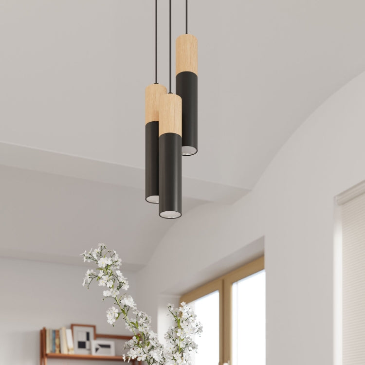 Loftslampe PABLO sort