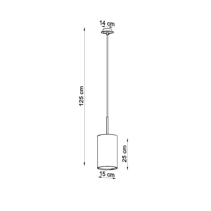 Lysekrone OTTO 15 sort