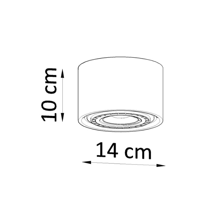 Plafond BASIC 1 naturtræ