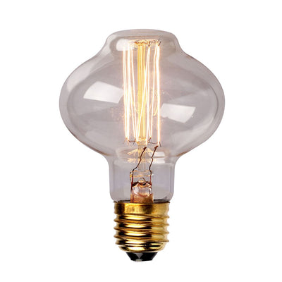 Mushroom Edison Light Pære 60W E27 Dæmpbar Home Decor Vintage Filament Lampe