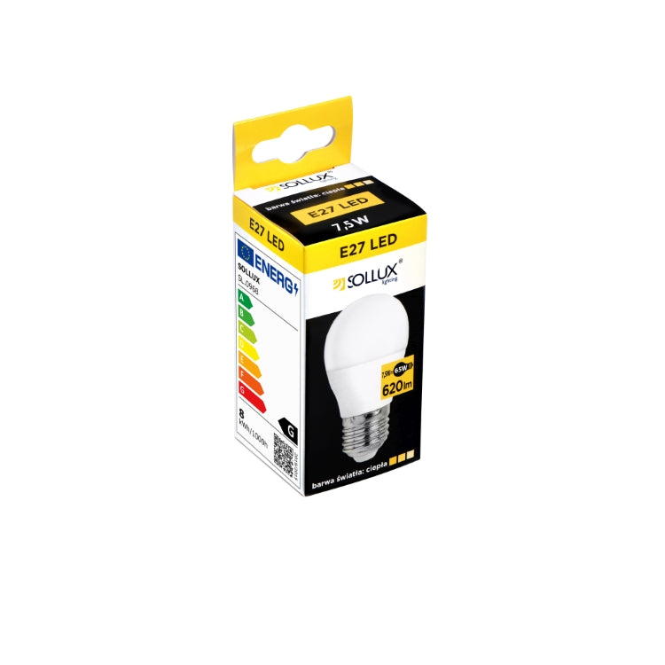 LED-pære E27 3000K 7,5W 620lm