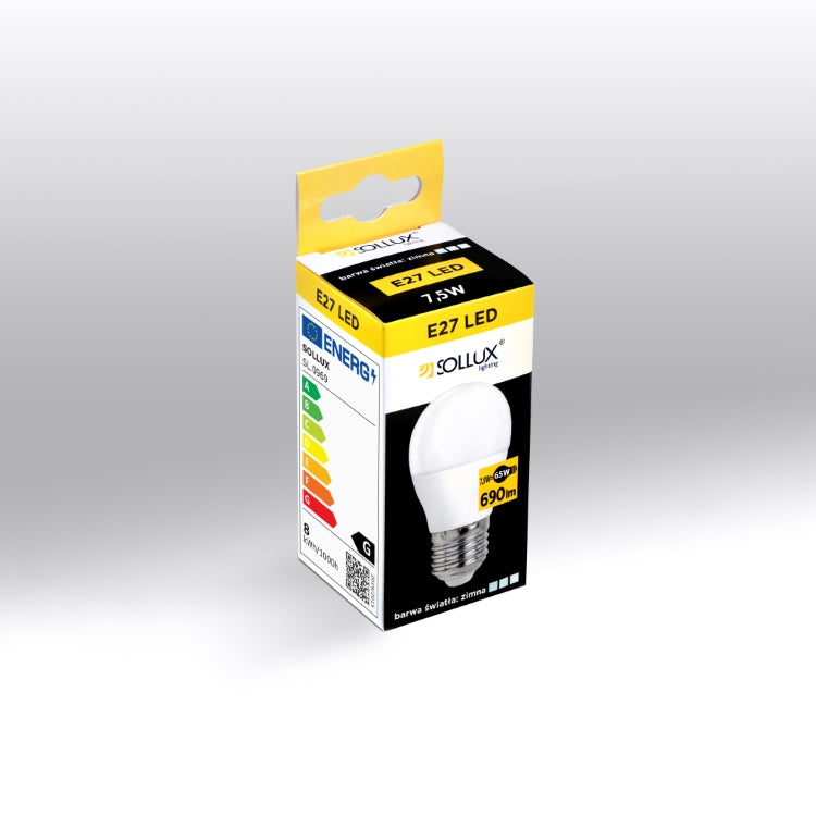 LED-pære E27 4000K 7,5W 690lm