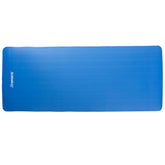 Yogamåtte, 190 x 80 cm, 1,5 cm tyk, skridsikker, NBR, med bæresele, blå