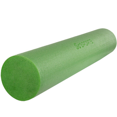 Fitness foam roller, 90 x 15 cm, skum, grøn