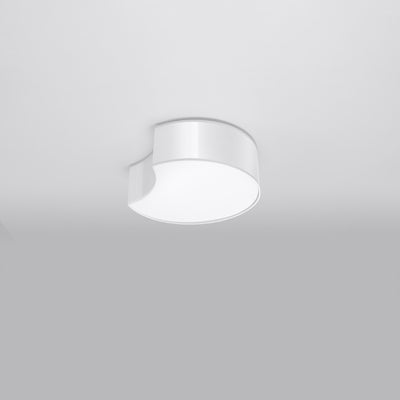 Loftslampe CIRCLE 1 hvid